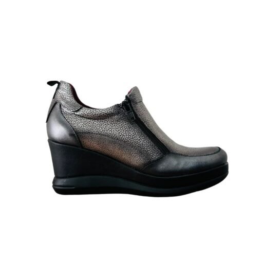 ZAPATO TACO CHINO GRAFITO, JOSE SAENZ - Imagen 2