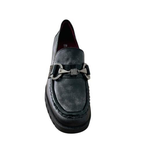 MOCASIN TACO ALTO NEGRO, JOSE SAENZ - Imagen 4