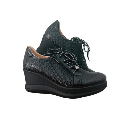 ZAPATO TACO CHINO NEGRO, JOSE SAENZ