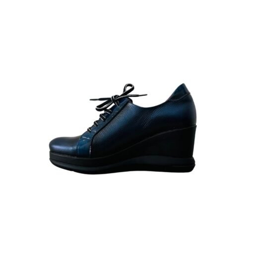 ZAPATO TACO CHINO AZUL, JOSE SAENZ - Imagen 3