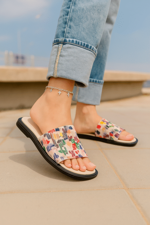 SANDALIA CAPADOCIA ART-CUERO MULTICOLOR