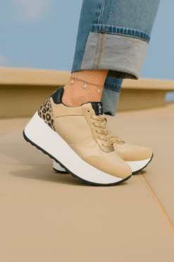 ZAPATILLA SAVANNAH-BP CUERO