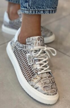 ZAPATILLA DE CUERO PYTHON MESH