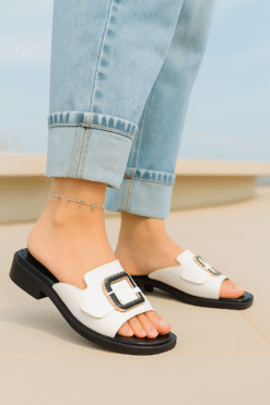 SANDALIA WHITE CHIC