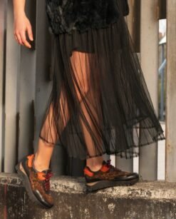 ZAPATILLA BELÉN BRONZE DE CUERO - JOSE SAENZ